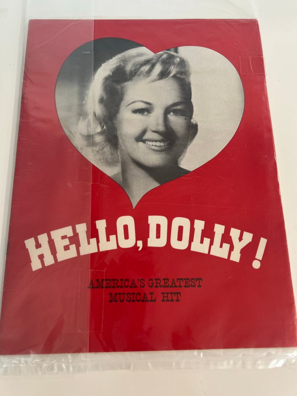 Hello Dolly America's Greatest Musical Hit Broadway Program Betty Grable JL